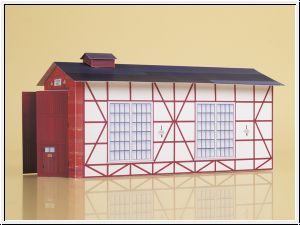Депо 180 x 78 x 105 mm (картон) Auhagen H0 (10607)