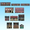 Промышленные и городские здания 3D, 11шт. (CD) NOCH HO/TT/N/Z (60310)
